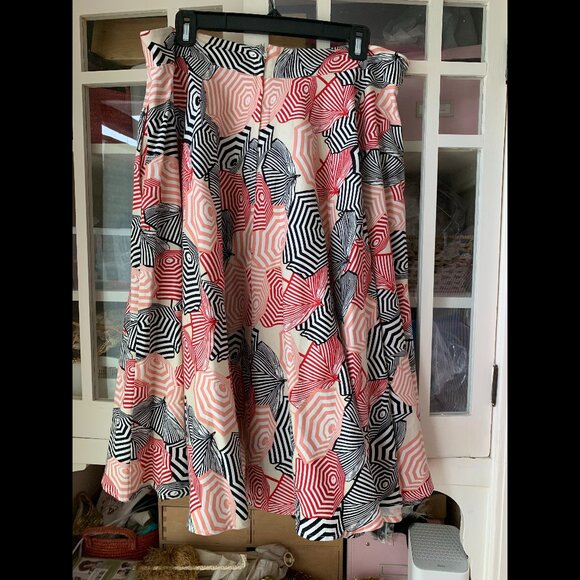 Voodoo Vixen Beach Umbrella Isabella Circle Skirt - Picture 8 of 8